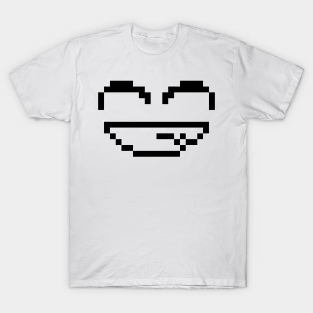 Pixel Grin T-Shirt by sonic7ischaos